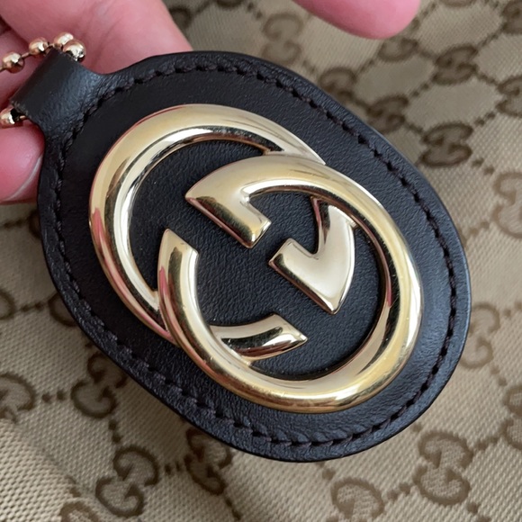 Gucci GG monogram with removable logo key chain - Picture 4 of 6
